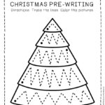 Free Printable Pre Writing Christmas Preschool Worksheets 2 The