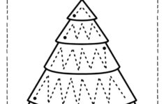 Free Printable Pre Writing Christmas Preschool Worksheets 2 The