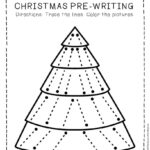 Free Printable Pre Writing Christmas Preschool Worksheets 5 The