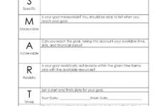 FREE Printable SMART Goals Template PDF Or Word