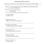 Free Printable Worksheets On Simple Compound And Complex Sentences