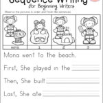 Free Sequence Writing For Beginning Writers Sequencing Worksheets