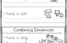 Free Writing Practice Combining Sentences This Product Has 3 Pages