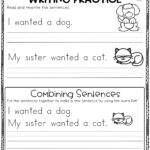 Free Writing Practice Combining Sentences This Product Has 3 Pages