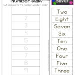 FUN Activities And Printables For Learning NUMBER WORDS