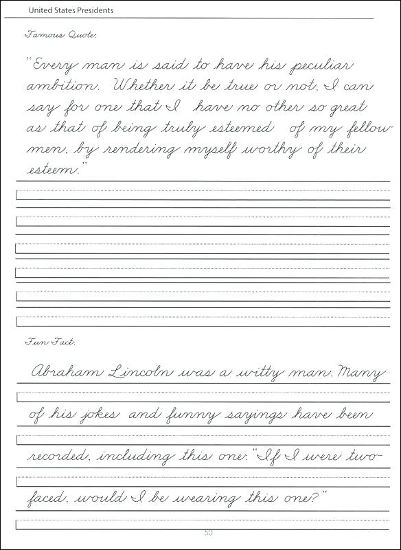 Grade 4 Handwriting Worksheets AlphabetWorksheetsFree 