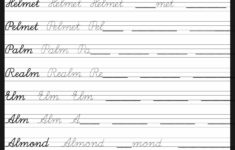 Grade HW Handwriting Level 2 worksheets CBSE ICSE School