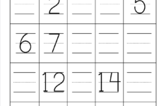 Grade Level Worksheets A Wellspring Of Worksheets Writing Numbers 1