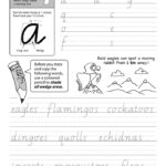 Handwriting Conventions VIC Year 3 Teachers 4 Teachers Educational