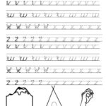 Handwriting Practice Manuscript 8