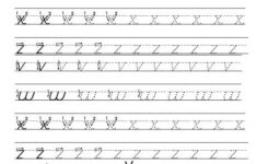 Handwriting Practice Manuscript 8