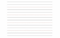 Handwriting Sheet 8 Lines Without Title The Learning Site