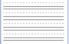 Handwriting Sheets Printable 3 Lined Paper