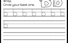 Handwriting Worksheets For Teaching Letters With Kindergarten And Preschool