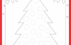 Holiday Tree Prewriting Activity Page Your Therapy Source