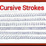 How To Cursive Pre Writing Strokes Cursive Handwriting Help Tutorial