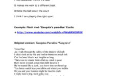 How To Write A Rap Song English ESL Worksheets For Distance