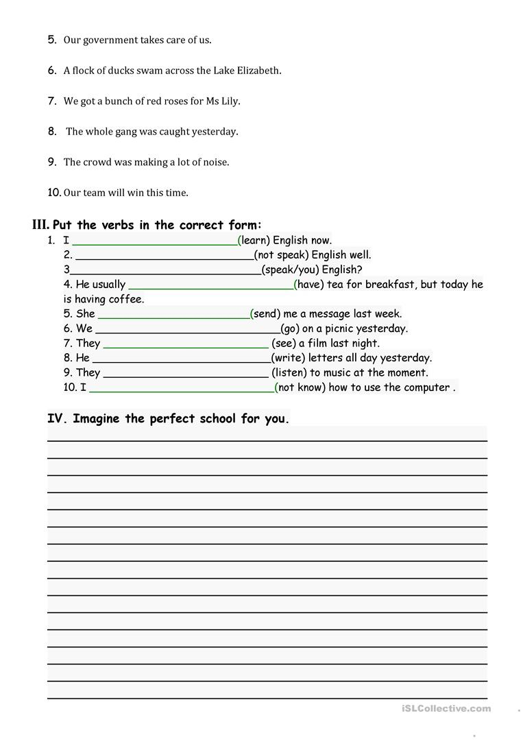 8th grade writing worksheets pdf