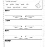 Instructional Writing Worksheet