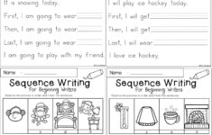 January Sequence Writing Contains 30 Pages Of Narrative Prompts