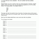 Kidzone Poetry Activity Worksheets Lyric Poem Poetry Activities