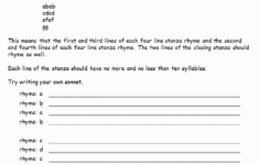 Kidzone Poetry Activity Worksheets Lyric Poem Poetry Activities