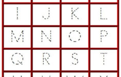 Kindergarten Alphabet Worksheets Printable Activity Shelter