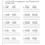 Kindergarten Handwriting Worksheets Best Coloring Pages For Kids