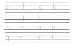 Kindergarten Handwriting Worksheets Best Coloring Pages For Kids