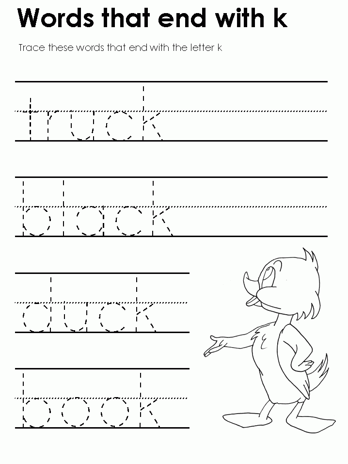 Kindergarten Handwriting Worksheets Best Coloring Pages For Kids