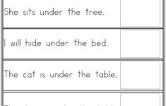 Kindergarten Kindergarten Reading Writing Worksheets Easy Db excel