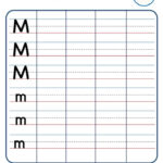 Kindergarten Letter M Writing Worksheet KidzeZone