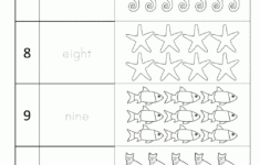 Kindergarten Number Worksheets