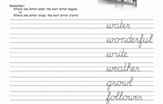 Left Hand Cursive Handwriting Analysis Teaching Tips Writing