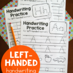 Left Handed Handwriting Pages 7 Free This Reading Mama Spelling