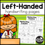 Left Handed Handwriting Pages This Reading Mama Learn Handwriting