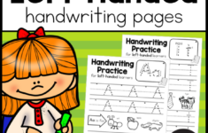 Left Handed Handwriting Pages This Reading Mama Learn Handwriting