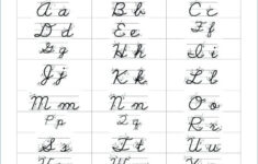 Left Handed Letter Formation Worksheets Free