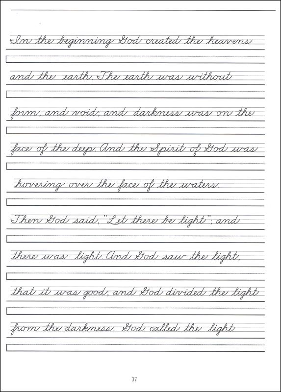 Lengthy Cursive Writing Passages For Grade 5 Google Search 