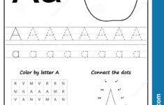 Letter A Worksheets For Toddlers AlphabetWorksheetsFree