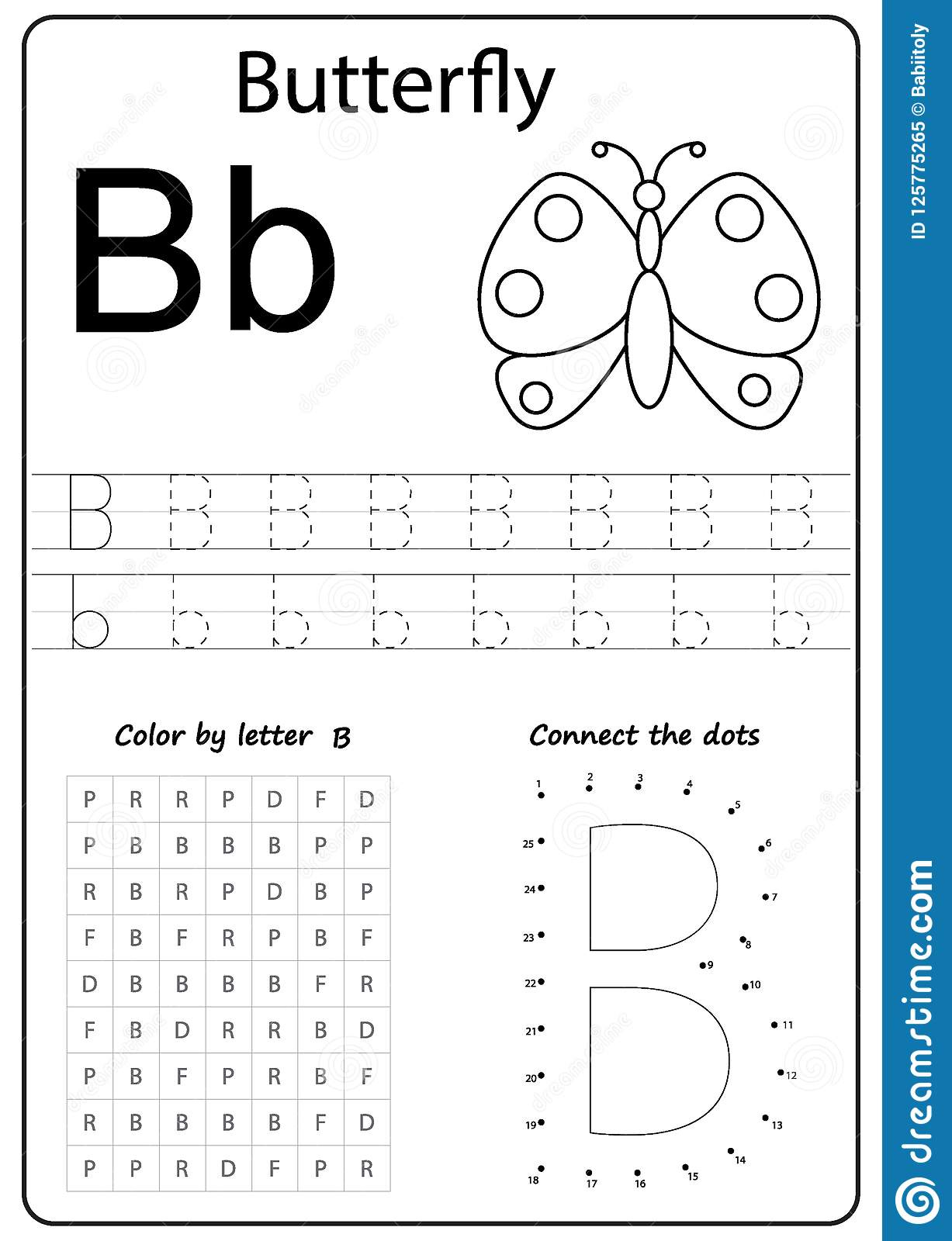 Letter B Alphabet Worksheets AlphabetWorksheetsFree