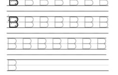 Letter B Handwriting Practice Worksheet Have Fun Teaching