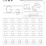 Letter G Printable Worksheets Db Excel