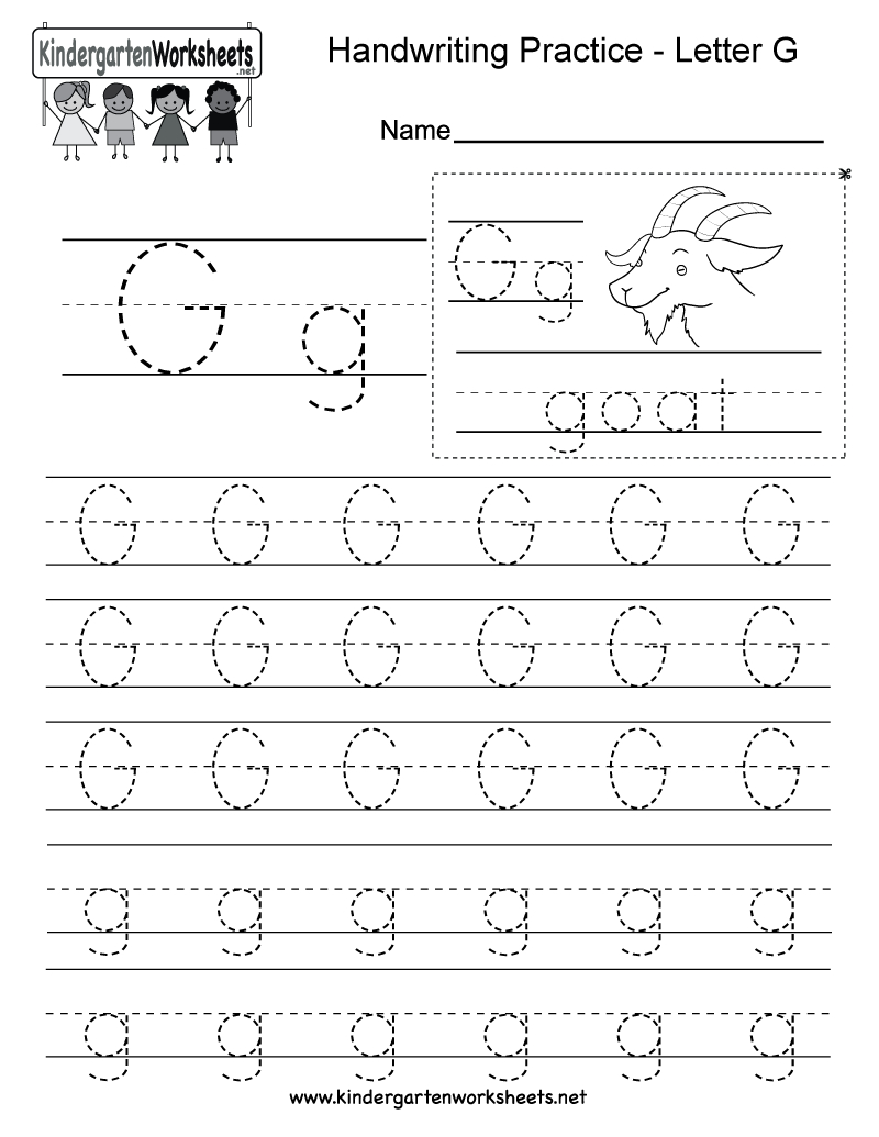 Letter G Printable Worksheets Db excel