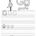 Letter G Worksheet Rizapbeauty Db Excel