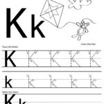 Letter K Tracing Worksheets TracingLettersWorksheets