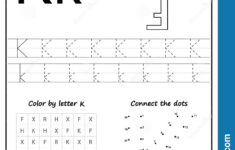 Letter K Worksheets For Kindergarten Db excel