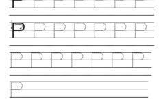 Letter P Handwriting Practice Worksheet Have Fun Teaching