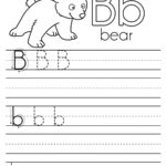 Letter Practice B Worksheets Handwriting Worksheets For Kids