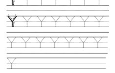 Letter Y Handwriting Practice Worksheet Have Fun Teaching
